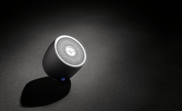 Logotrade promotional giveaway picture of: Swiss Peak RCS recycled aluminum 3W bass speaker